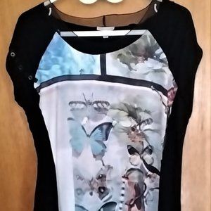 LINEA DOMANI TUNIC TOP, LIKE NEW